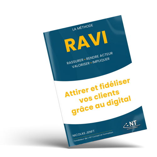 Couverture de notre ebook sur la méthode RAVI par Nicolas Jenft i-NT Conseil et Formation